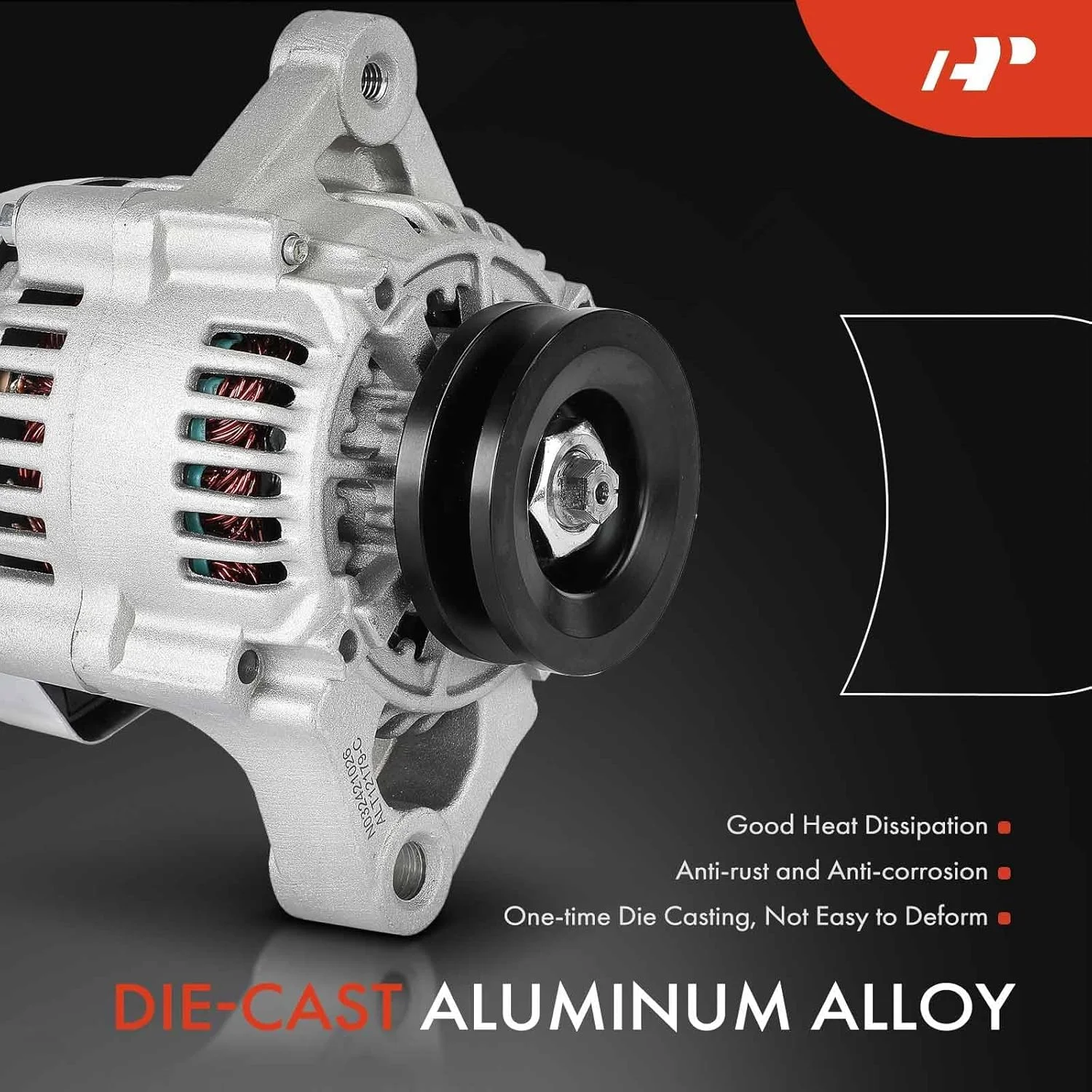 آلترناتور A-Premium سازگار با موتور دیزلی Kubota سالهای 1986-2009، Case 1838 6010، Corniver CT48S و Compac Equipment MFG TA48، 40 آمپر 12 ولت پولی 1 شیار، جایگزین# 100211-1670، 16231-24011، 16241-64010 آلترناتور A-Premium سازگار با موتور دیزلی Kubota سالهای 1986-2009، Case 1838 6010، Corniver CT48S و Compac Equipment MFG TA48، 40 آمپر 12 ولت پولی 1 شیار، جایگزین# 100211-1670، 16231-24011، 16241-64010
