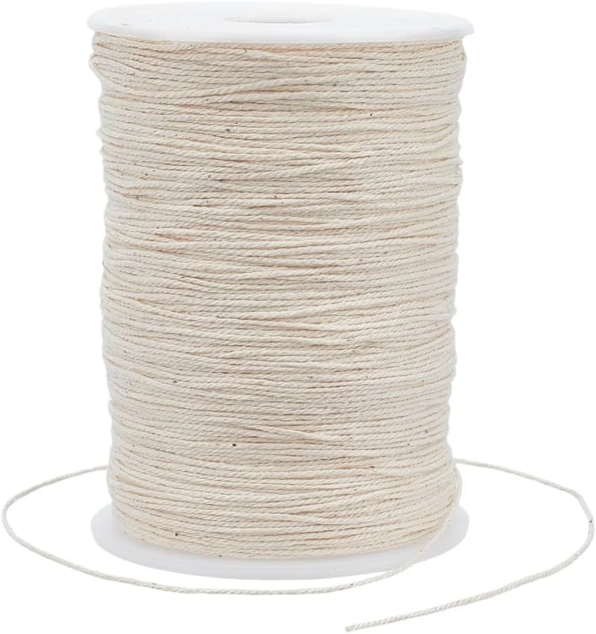 نخ ساشیکو FREEBLOSS 500 متری، نخ گلدوزی 100% پنبه، نخ گلدوزی دستی سفید، نخ لحاف دوزی ساشیکو برای خیاطی و سوزن دوزی