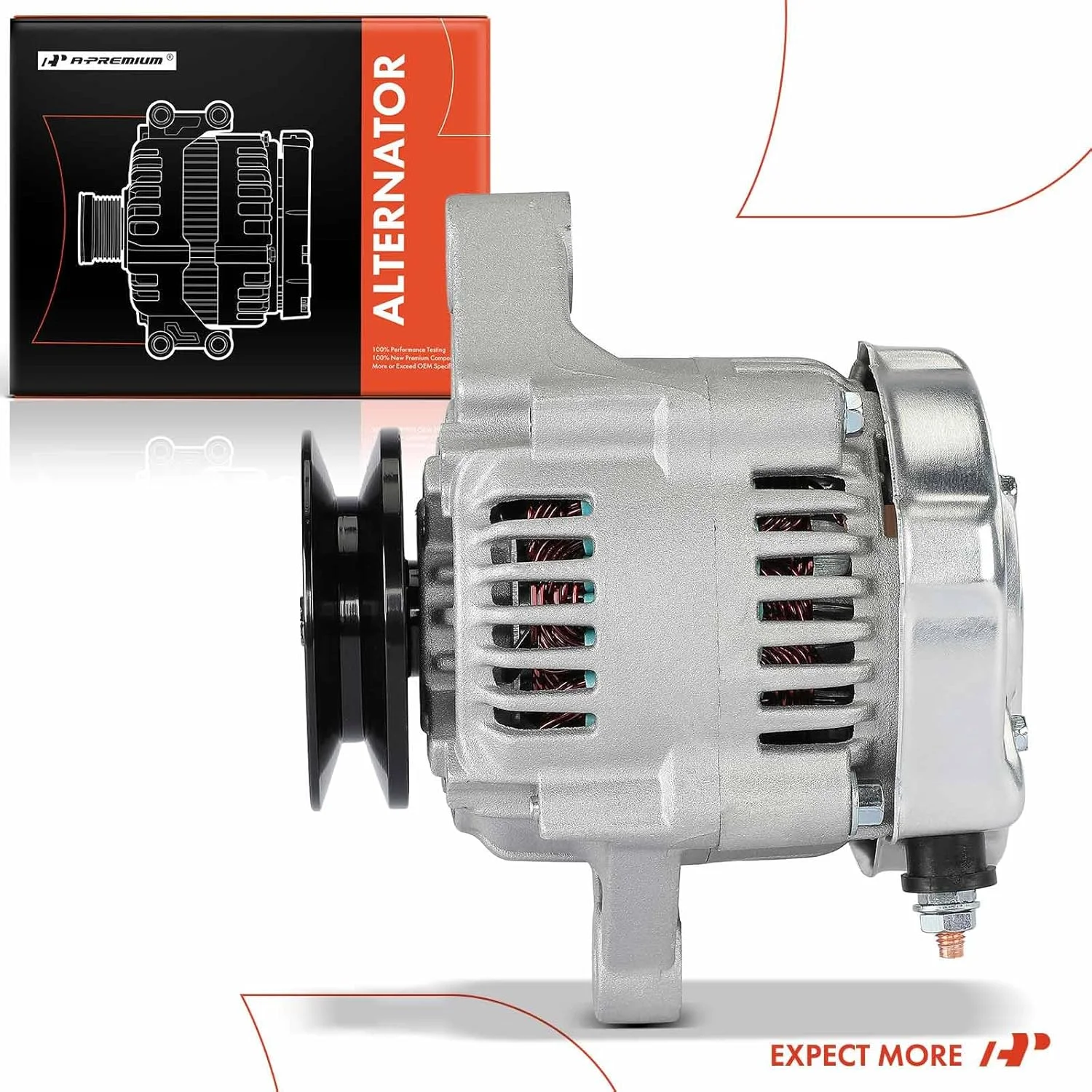 آلترناتور A-Premium سازگار با Toyota 3FGC-30, 5FD-10, 5FD-14, 5FD-15, 5FD-18, 5FD-20, 5FD-23, 5FD-25, 5FDL-10, 5FDL-14, 5FDL-15, 5FDL-18, 5FDL-20, 5FDL-23, 5FDL-25، 12 ولت 35 آمپر پولی تک شیار CW آلترناتور A-Premium سازگار با Toyota 3FGC-30, 5FD-10, 5FD-14, 5FD-15, 5FD-18, 5FD-20, 5FD-23, 5FD-25, 5FDL-10, 5FDL-14, 5FDL-15, 5FDL-18, 5FDL-20, 5FDL-23, 5FDL-25، 12 ولت 35 آمپر پولی تک شیار CW