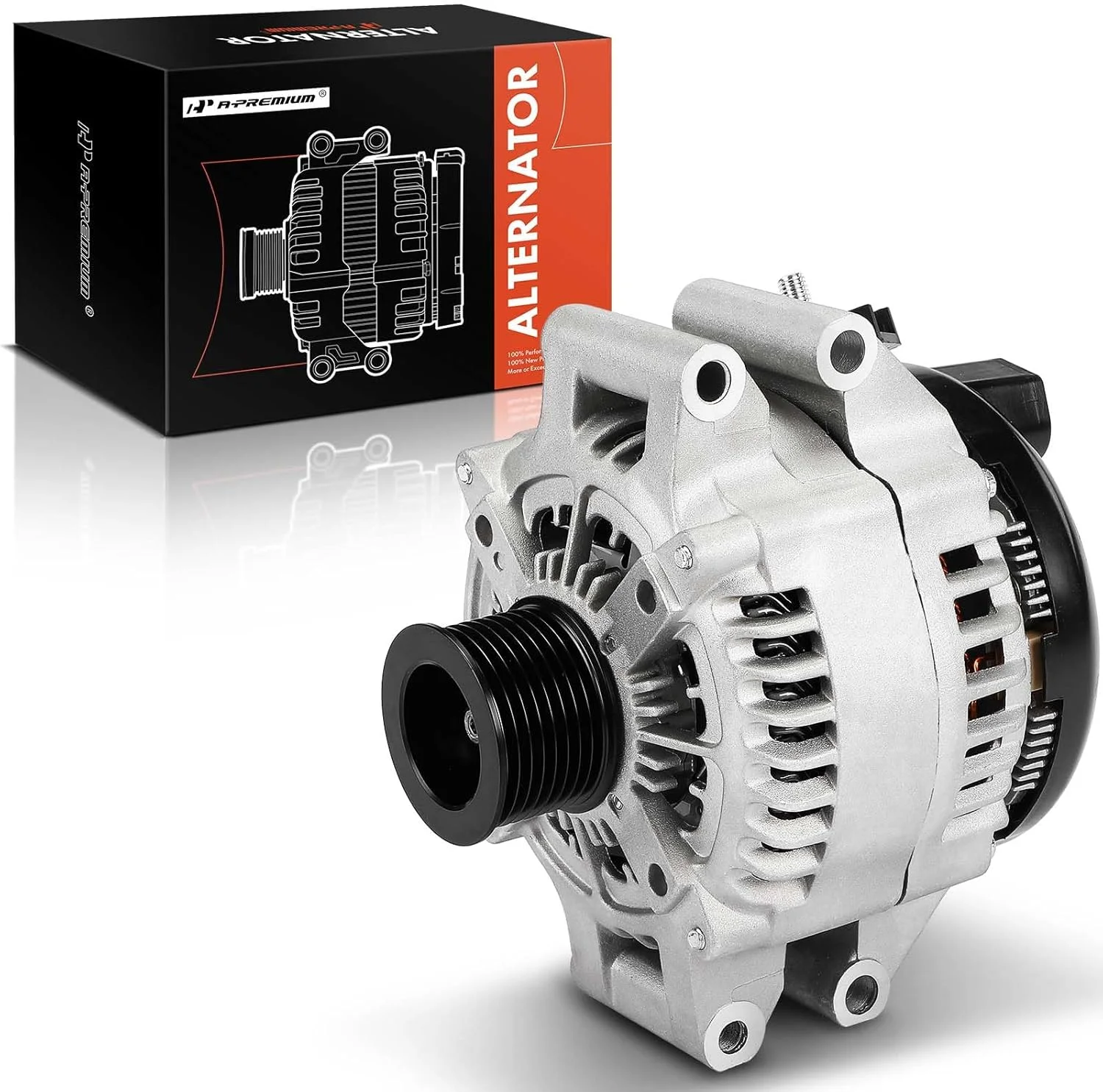 آلترناتور A-Premium سازگار با BMW X5 2011-2012، 535i 2011-2012، 535i GT 2010-2012، 535i GT xDrive 2011-2012، 535i xDrive، X3، X6، 640i، M2، M3، M4، 3.0L، 12V 210A پولی 8 شیاره چرخش در جهت عقربه های ساعت