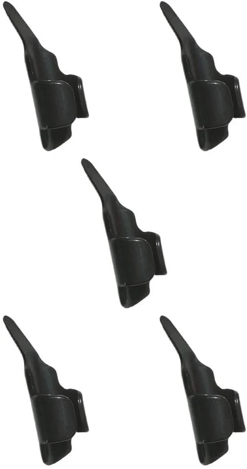 5 عدد محافظ نوک انگشت چرخ خیاطی، کنترلر توسعه نخ پارچه ای قابل استفاده مجدد، ابزار صنایع دستی، لوازم خانگی، مشکی 5 عدد محافظ نوک انگشت چرخ خیاطی، کنترلر توسعه نخ پارچه ای قابل استفاده مجدد، ابزار صنایع دستی، لوازم خانگی، مشکی