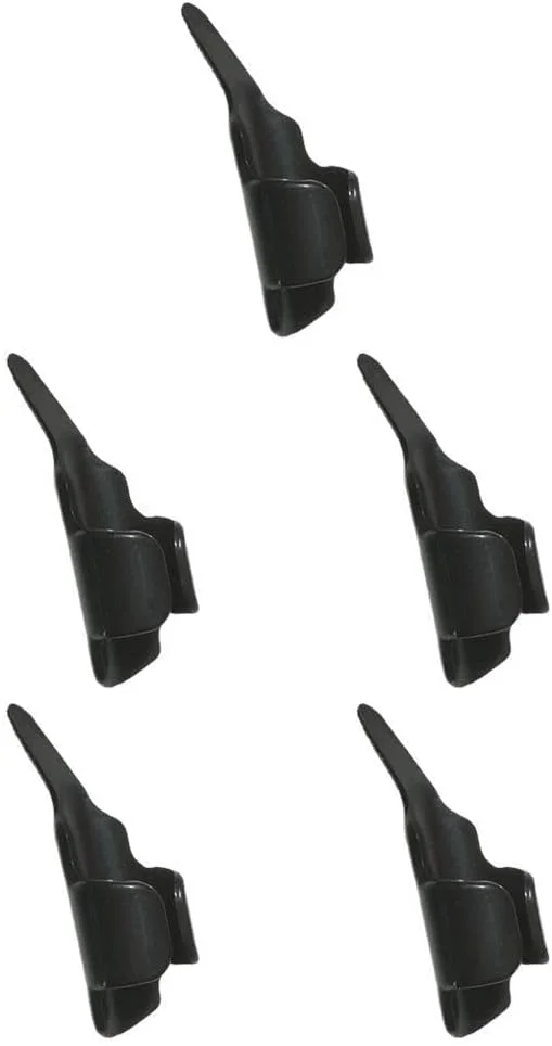 5 عدد محافظ نوک انگشت چرخ خیاطی، کنترلر توسعه نخ پارچه ای قابل استفاده مجدد، ابزار صنایع دستی، لوازم خانگی، مشکی 5 عدد محافظ نوک انگشت چرخ خیاطی، کنترلر توسعه نخ پارچه ای قابل استفاده مجدد، ابزار صنایع دستی، لوازم خانگی، مشکی