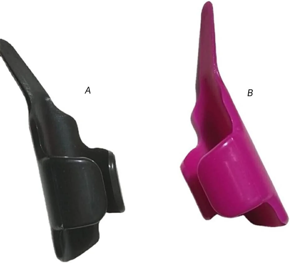 5 عدد محافظ نوک انگشت چرخ خیاطی، کنترلر توسعه نخ پارچه ای قابل استفاده مجدد، ابزار صنایع دستی، لوازم خانگی، مشکی 5 عدد محافظ نوک انگشت چرخ خیاطی، کنترلر توسعه نخ پارچه ای قابل استفاده مجدد، ابزار صنایع دستی، لوازم خانگی، مشکی