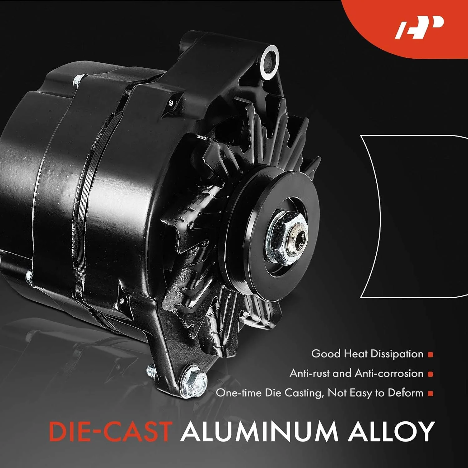 آلترناتور جایگزین A-Premium برای GM 327 350 396 427 454 1971-1986، مشکی، 12 ولت 110 آمپر، تسمه V تک شیار، 1.4L 1.6L 1.8L 1.9L 2.2L 2.6L 2.7L 3.0L 3.2L 3.8L 4.1L 4.3L 4.4L 4.8L 4.9L 5.0L 5.3L 5.7L 6.0L آلترناتور جایگزین A-Premium برای GM 327 350 396 427 454 1971-1986، مشکی، 12 ولت 110 آمپر، تسمه V تک شیار، 1.4L 1.6L 1.8L 1.9L 2.2L 2.6L 2.7L 3.0L 3.2L 3.8L 4.1L 4.3L 4.4L 4.8L 4.9L 5.0L 5.3L 5.7L 6.0L