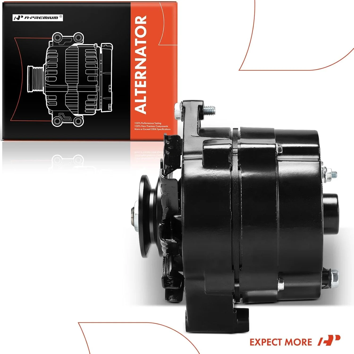 آلترناتور جایگزین A-Premium برای GM 327 350 396 427 454 1971-1986، مشکی، 12 ولت 110 آمپر، تسمه V تک شیار، 1.4L 1.6L 1.8L 1.9L 2.2L 2.6L 2.7L 3.0L 3.2L 3.8L 4.1L 4.3L 4.4L 4.8L 4.9L 5.0L 5.3L 5.7L 6.0L آلترناتور جایگزین A-Premium برای GM 327 350 396 427 454 1971-1986، مشکی، 12 ولت 110 آمپر، تسمه V تک شیار، 1.4L 1.6L 1.8L 1.9L 2.2L 2.6L 2.7L 3.0L 3.2L 3.8L 4.1L 4.3L 4.4L 4.8L 4.9L 5.0L 5.3L 5.7L 6.0L