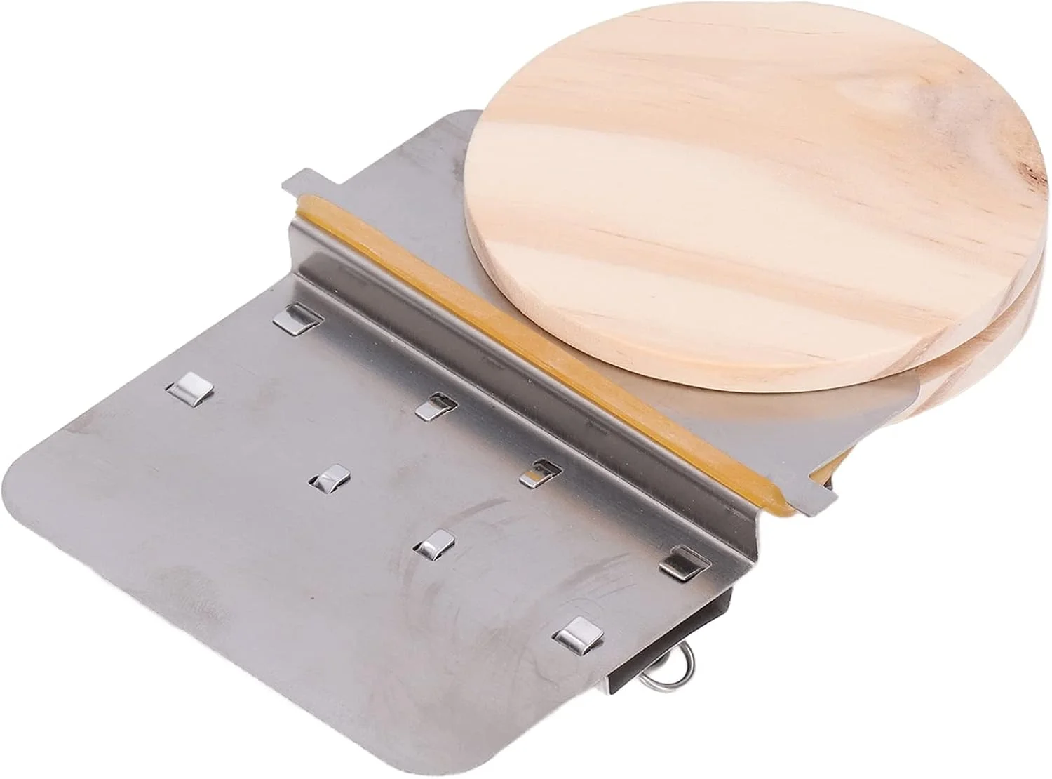 دستگاه بافندگی و رفوگری قابل حمل Fdit DIY برای تعمیر سریع سوراخ های کوچک در لباس، جنس استیل ضد زنگ و چوب کاج، استفاده آسان (14 قلاب) دستگاه بافندگی و رفوگری قابل حمل Fdit DIY برای تعمیر سریع سوراخ های کوچک در لباس، جنس استیل ضد زنگ و چوب کاج، استفاده آسان (14 قلاب)