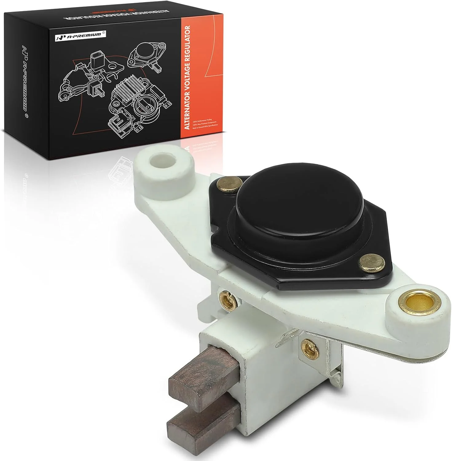 رگولاتور ولتاژ آلترناتور A-Premium 14V سازگار با فیات 124 و مرسدس بنز W111 و ولوو و فولکس واگن و فراری و فورد و لامبورگینی و لانچیا و NSU و اوپل و پینینفارینا و پوخ و سئات و سوزوکی