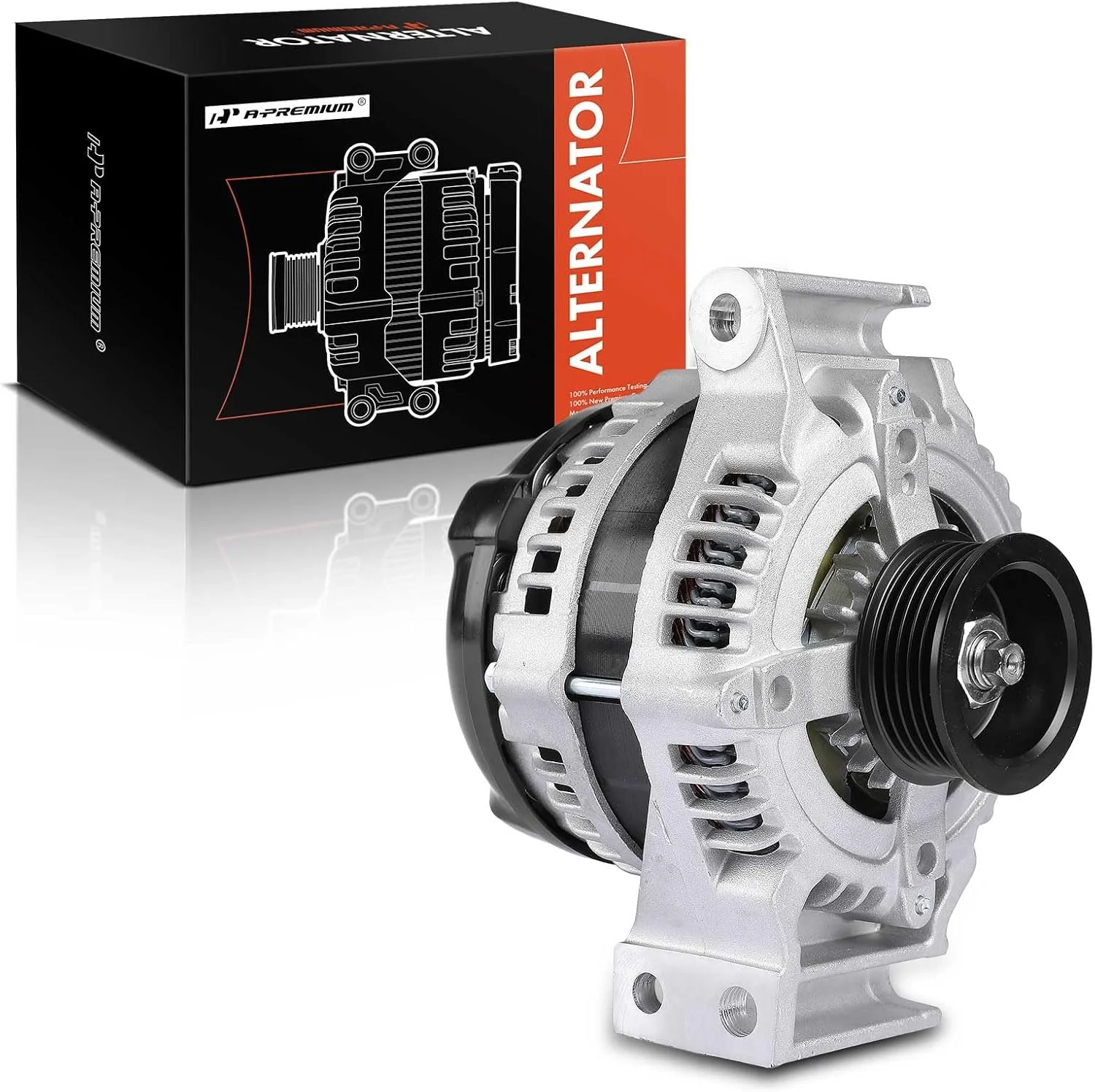 آلترناتور ممتاز سازگار با کادیلاک SRX 2004-2006 4.6L، STS 2005 4.6L، STS 2006 4.4L/4.6L، 12 ولت 150 آمپر پولی 5 شیار جهت عقربه‌های ساعت، جایگزین# 1042103261، 1042103260، 25756440، 90295538، 1042103260