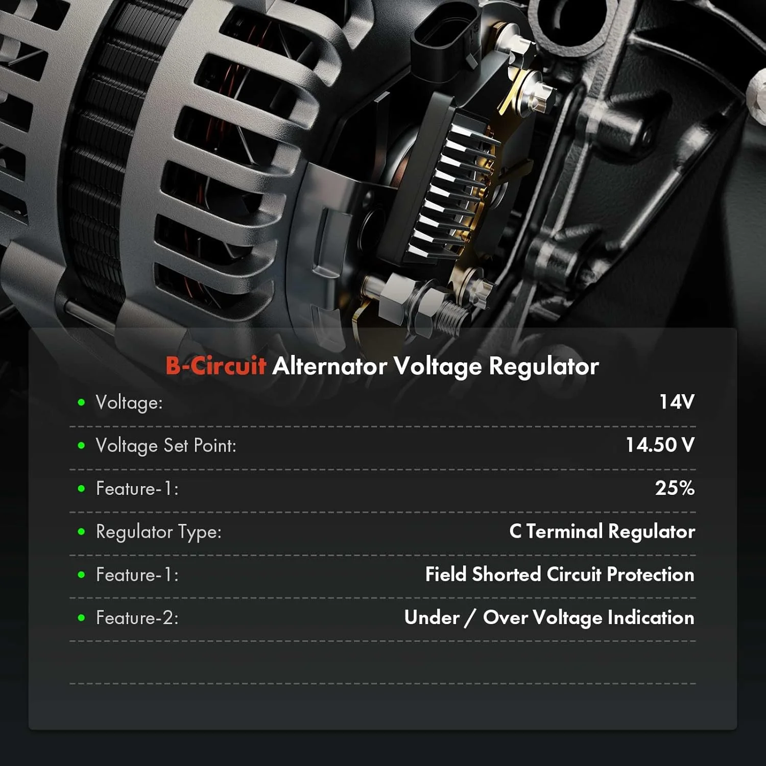 رگولاتور ولتاژ آلترناتور A-Premium جایگزین برای هیوندای سانتافه 2009-2024 iX35 2010-2015 کیا سورنتو اسپورتیج کارناوال/گرند کارناوال