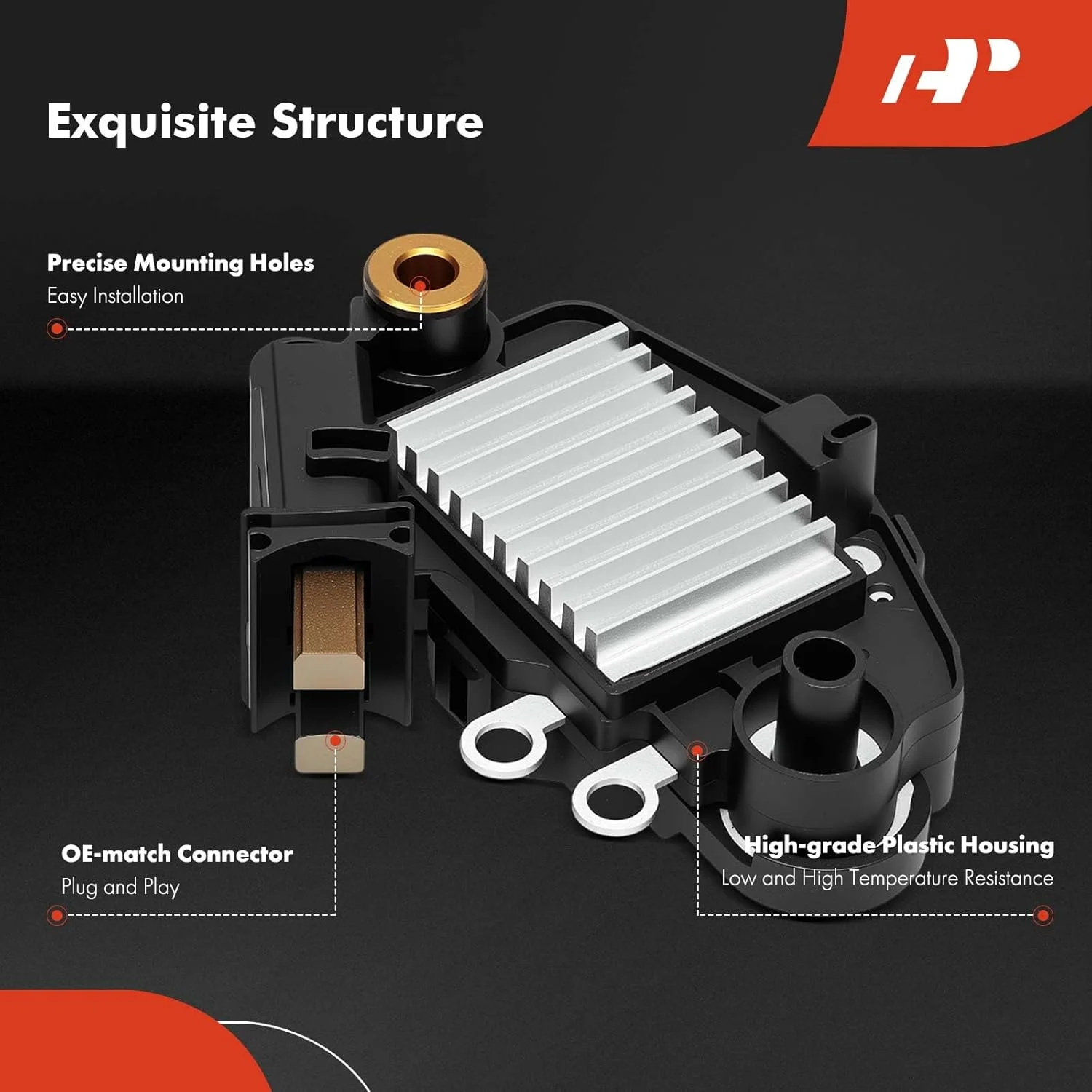 رگولاتور ولتاژ آلترناتور A-Premium جایگزین برای BMW سری 3 1990-1998 X5 2000-2007 سری 5 1995-2003 سری 7 Z3، 14 ولت