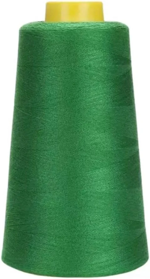 نخ گلدوزی پلی استر، نخ خیاطی ماشینی و دستی 3000 یاردی - سبز