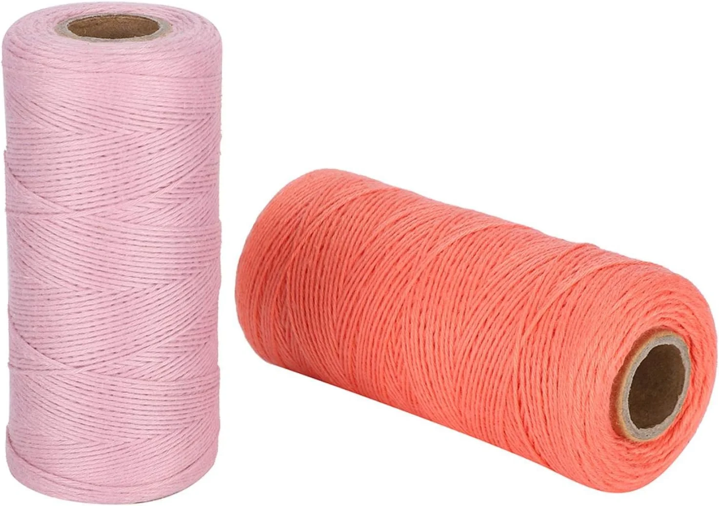 نخ ماشین گلدوزی، 2 عدد نخ ماشین گلدوزی 8/4 نخ تار و پود بافندگی کارپ توره پنبه ریسندگی 250 متر