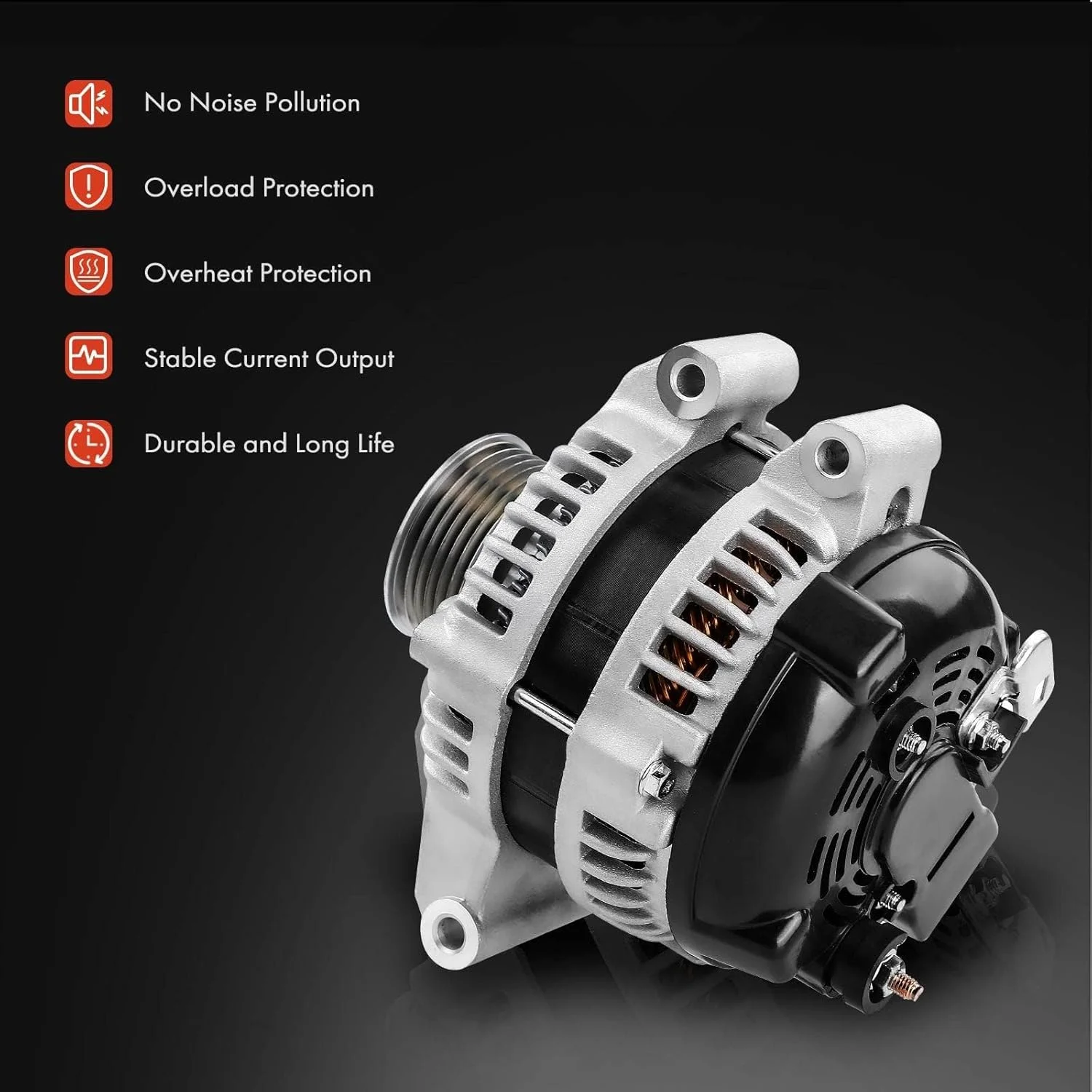 دینام A-Premium سازگار با هوندا CR-V 2007-2009 سیویک 2006-2010 آکورد 2003-2007 المنت 2003-2009 آکورا CSX 2006-2008 TSX 2004-2008 2.0L 2.4L دینام A-Premium سازگار با هوندا CR-V 2007-2009 سیویک 2006-2010 آکورد 2003-2007 المنت 2003-2009 آکورا CSX 2006-2008 TSX 2004-2008 2.0L 2.4L