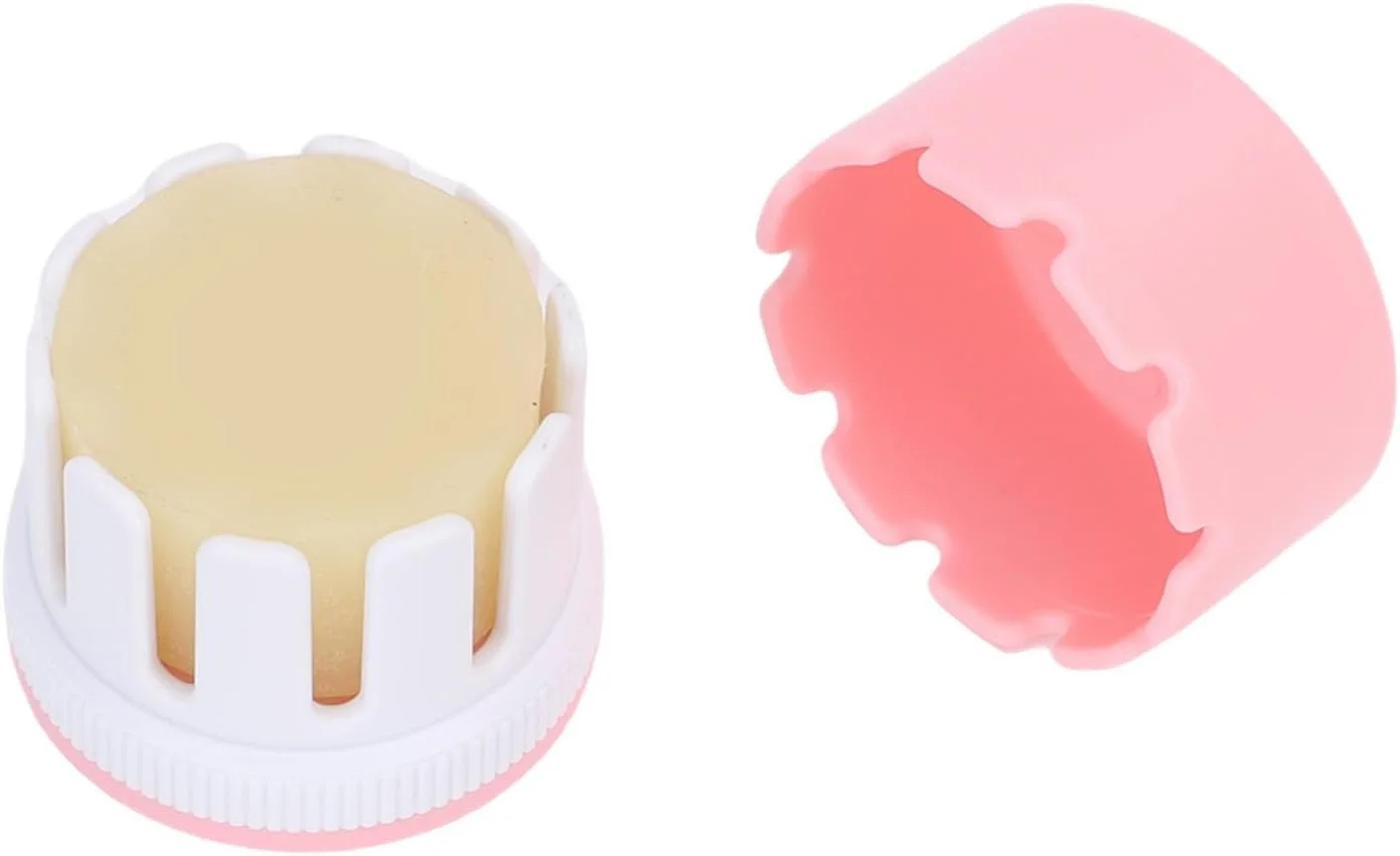 نرم کننده نخ موم عسل Haofy با پایه چرخان، شیارهای متعدد، جعبه نگهداری ABS، موم نخ برای پروژه های خیاطی، لحاف دوزی و گلدوزی