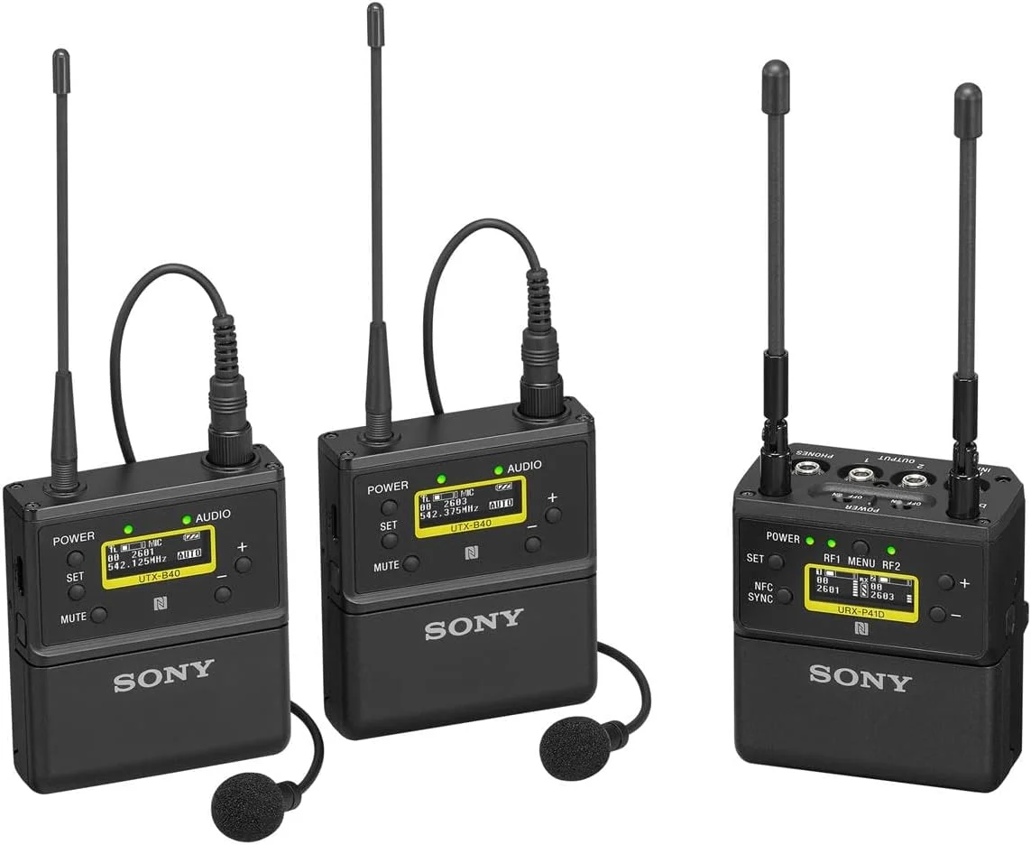 سیستم میکروفون بی سیم سونی UWP-D، 2 عدد، مشکی (UWPD27/25) سیستم میکروفون بی سیم سونی UWP-D، 2 عدد، مشکی (UWPD27/25)