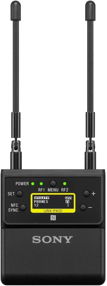 سیستم میکروفون بی سیم سونی UWP-D، 2 عدد، مشکی (UWPD27/25) سیستم میکروفون بی سیم سونی UWP-D، 2 عدد، مشکی (UWPD27/25)