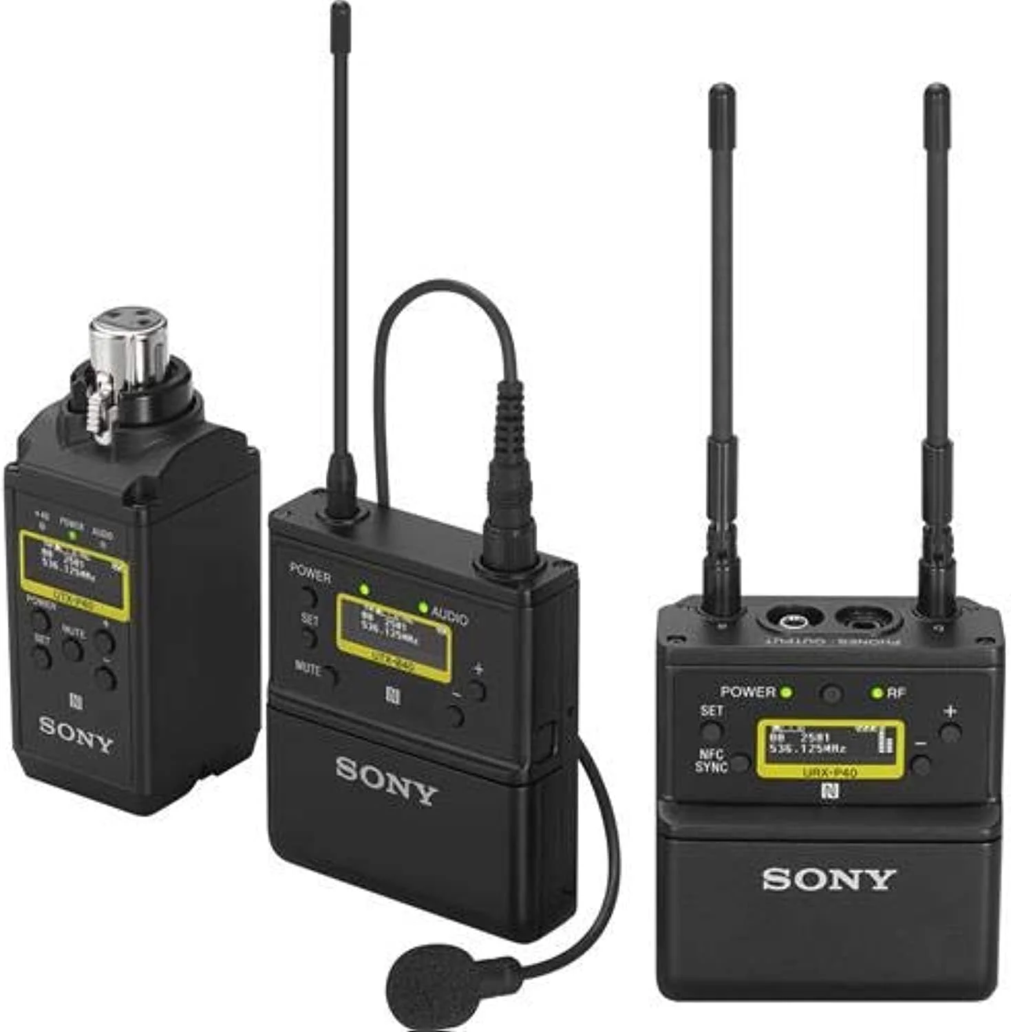 سیستم میکروفون بی سیم سونی UWP-D، 1 عدد، مشکی، سایز واحد (UWP-D26/14)