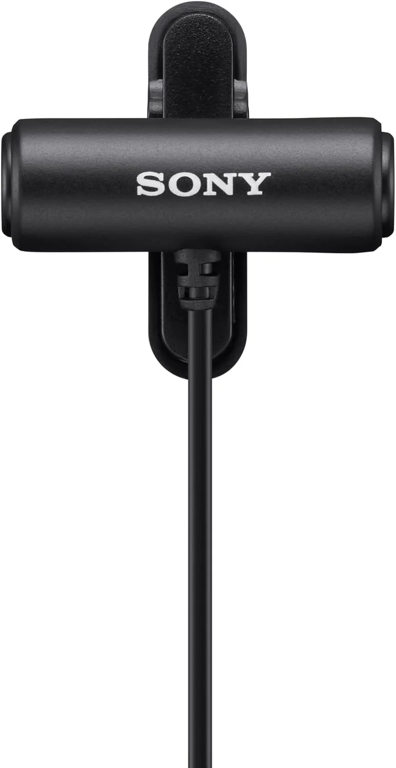 میکروفون یقهای سونی ECM LV1 با ضبط صدای استریو، مشکی میکروفون یقهای سونی ECM LV1 با ضبط صدای استریو، مشکی