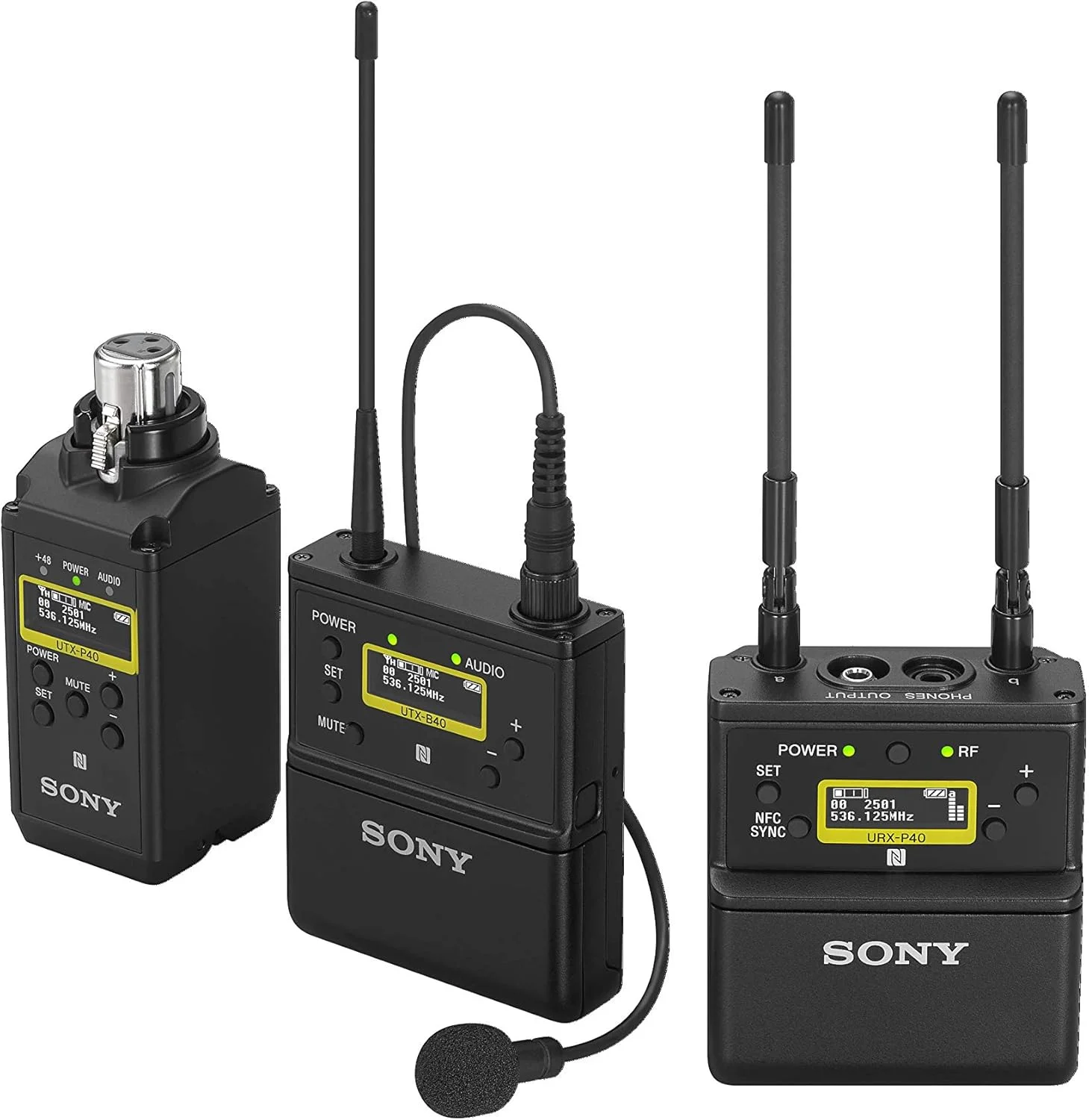 سیستم میکروفون بی سیم سونی UWP-D، 1 عدد، مشکی، یک سایز (UWP-D26/25)