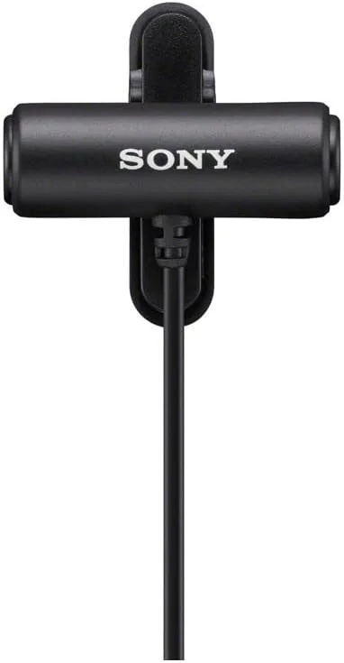 میکروفون یقهای سونی ECM LV1 با ضبط صدای استریو، مشکی میکروفون یقهای سونی ECM LV1 با ضبط صدای استریو، مشکی