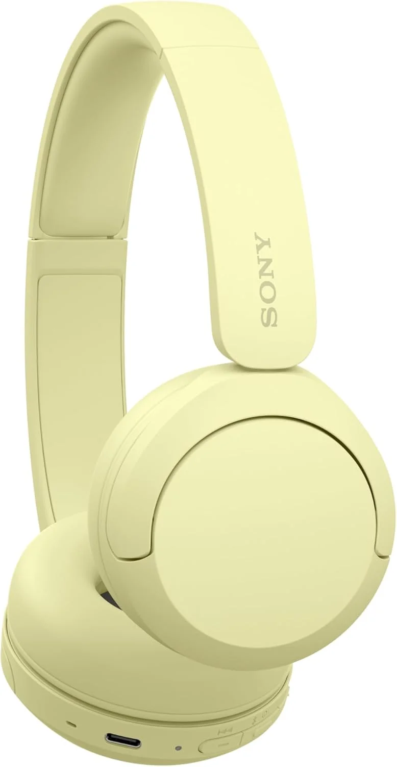 هدفون بی سیم سونی مدل WH-CH520 با میکروفون، زرد هدفون بی سیم سونی مدل WH-CH520 با میکروفون، زرد