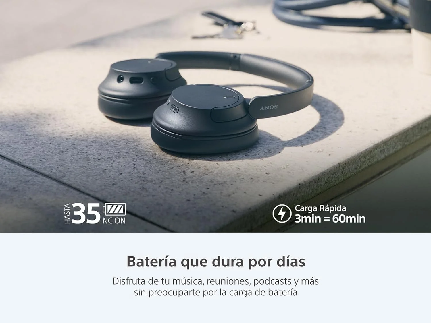 هدفون بیسیم بلوتوثی نویز کنسلینگ سونی مدل WH-CH720NB - میکروفون داخلی - تا 35 ساعت عمر باتری و شارژ سریع - مشکی هدفون بیسیم بلوتوثی نویز کنسلینگ سونی مدل WH-CH720NB - میکروفون داخلی - تا 35 ساعت عمر باتری و شارژ سریع - مشکی