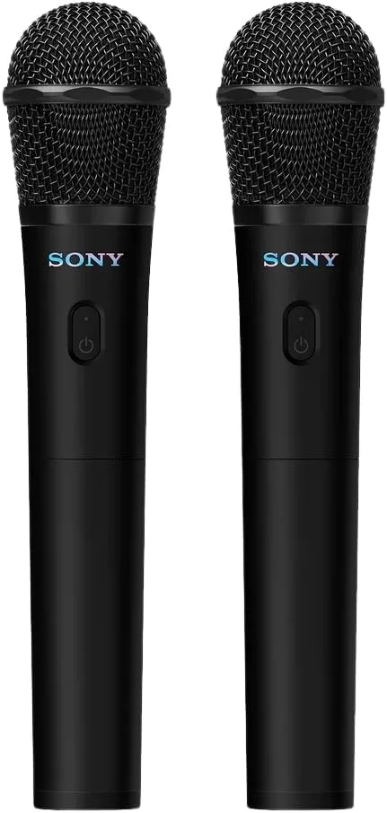 مجموعه دو عددی میکروفون بی سیم سونی مدل ULT Power Sound Series ULTMIC1 برای بلندگوهای ULT، با عمر باتری طولانی مجموعه دو عددی میکروفون بی سیم سونی مدل ULT Power Sound Series ULTMIC1 برای بلندگوهای ULT، با عمر باتری طولانی