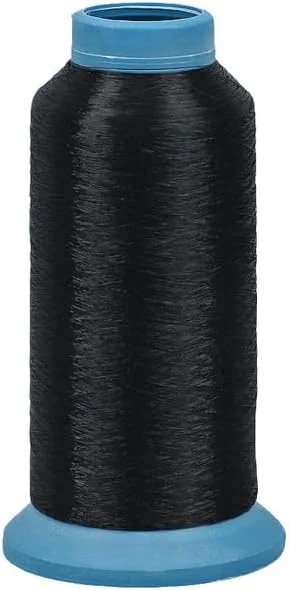 نخ خیاطی نایلونی محکم و پیوسته مشکی، 5000 متری، عرض 0.1 میلی متر، مناسب برای روکش مبلمان، خیاطی، کیف پول، کیف، بوم، چرم گاوی