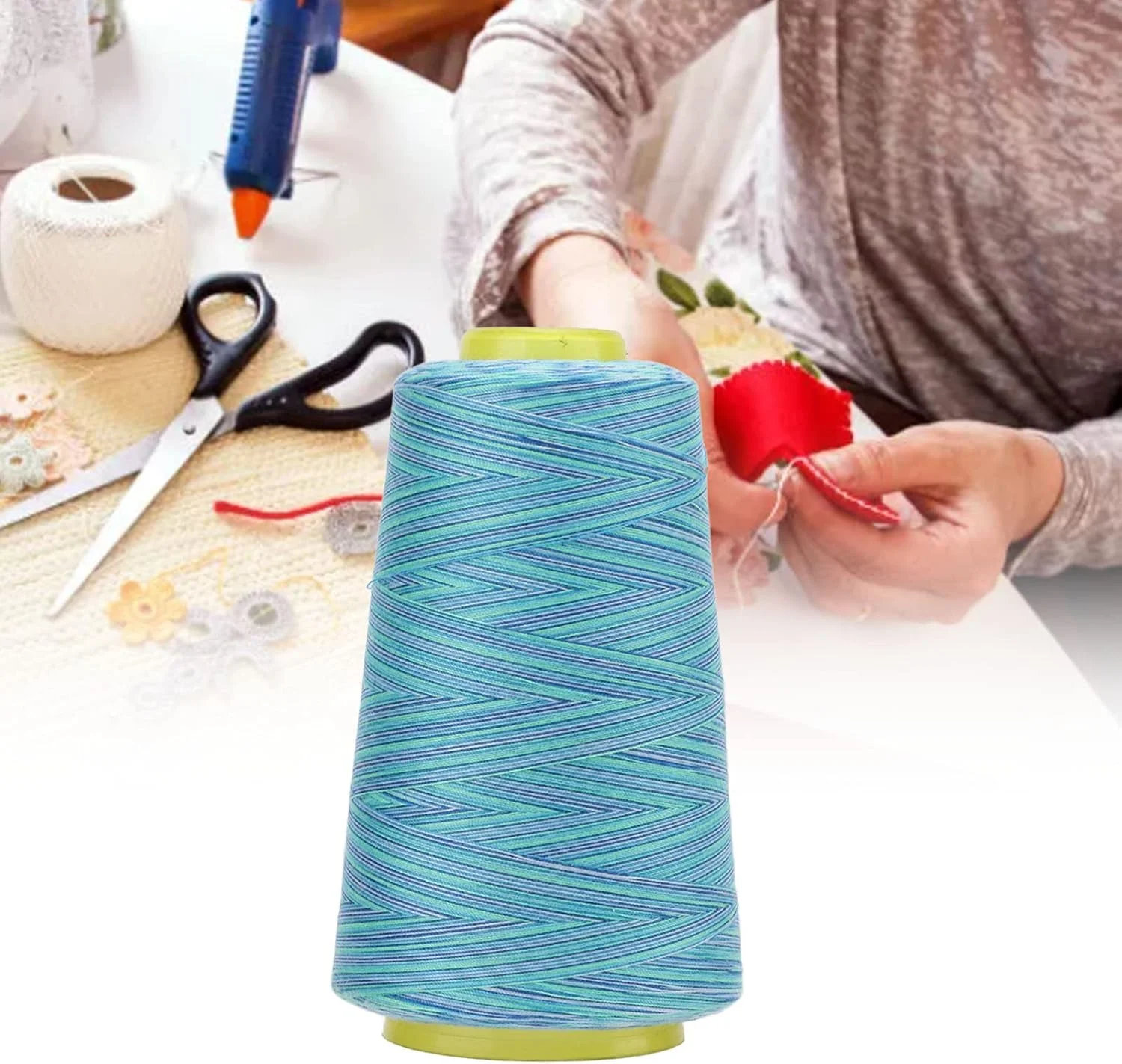 نخ گلدوزی HGFUUYT، طراحی متنوع، کاربرد گسترده در چرخ خیاطی، استحکام بالا، کشش خوب برای بافندگی، پوشاک و بافتنی نخ گلدوزی HGFUUYT، طراحی متنوع، کاربرد گسترده در چرخ خیاطی، استحکام بالا، کشش خوب برای بافندگی، پوشاک و بافتنی