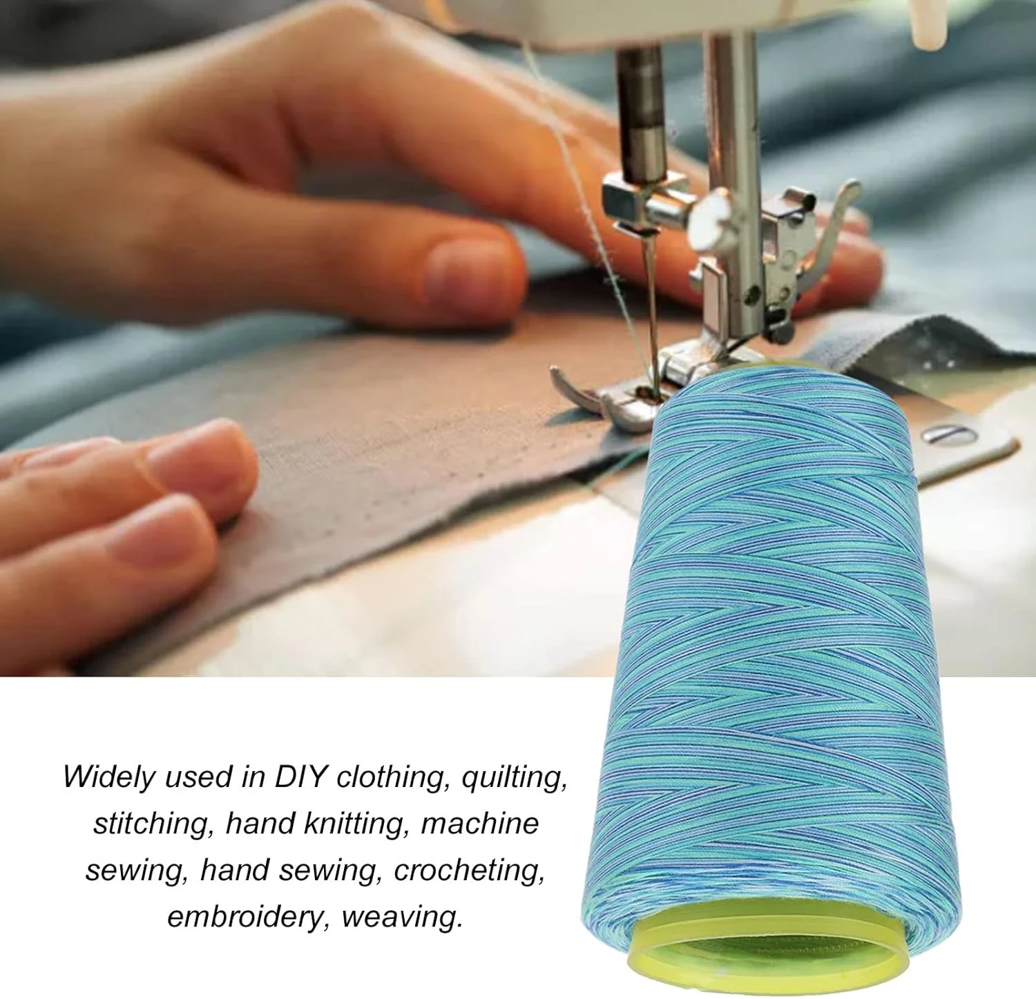 نخ گلدوزی HGFUUYT، طراحی متنوع، کاربرد گسترده در چرخ خیاطی، استحکام بالا، کشش خوب برای بافندگی، پوشاک و بافتنی نخ گلدوزی HGFUUYT، طراحی متنوع، کاربرد گسترده در چرخ خیاطی، استحکام بالا، کشش خوب برای بافندگی، پوشاک و بافتنی