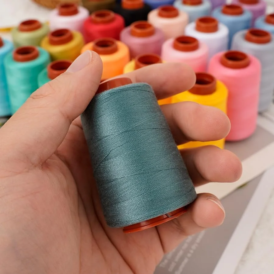 ست نخ خیاطی 12 عددی، قرقره های 30wt، 12 رنگ متنوع، هر کدام 800 یارد نخ پلی استر برای خیاطی دستی و ماشینی، دوخت، لحاف دوزی، سردوز (ZH-12PCSYMXBZ) ست نخ خیاطی 12 عددی، قرقره های 30wt، 12 رنگ متنوع، هر کدام 800 یارد نخ پلی استر برای خیاطی دستی و ماشینی، دوخت، لحاف دوزی، سردوز (ZH-12PCSYMXBZ)