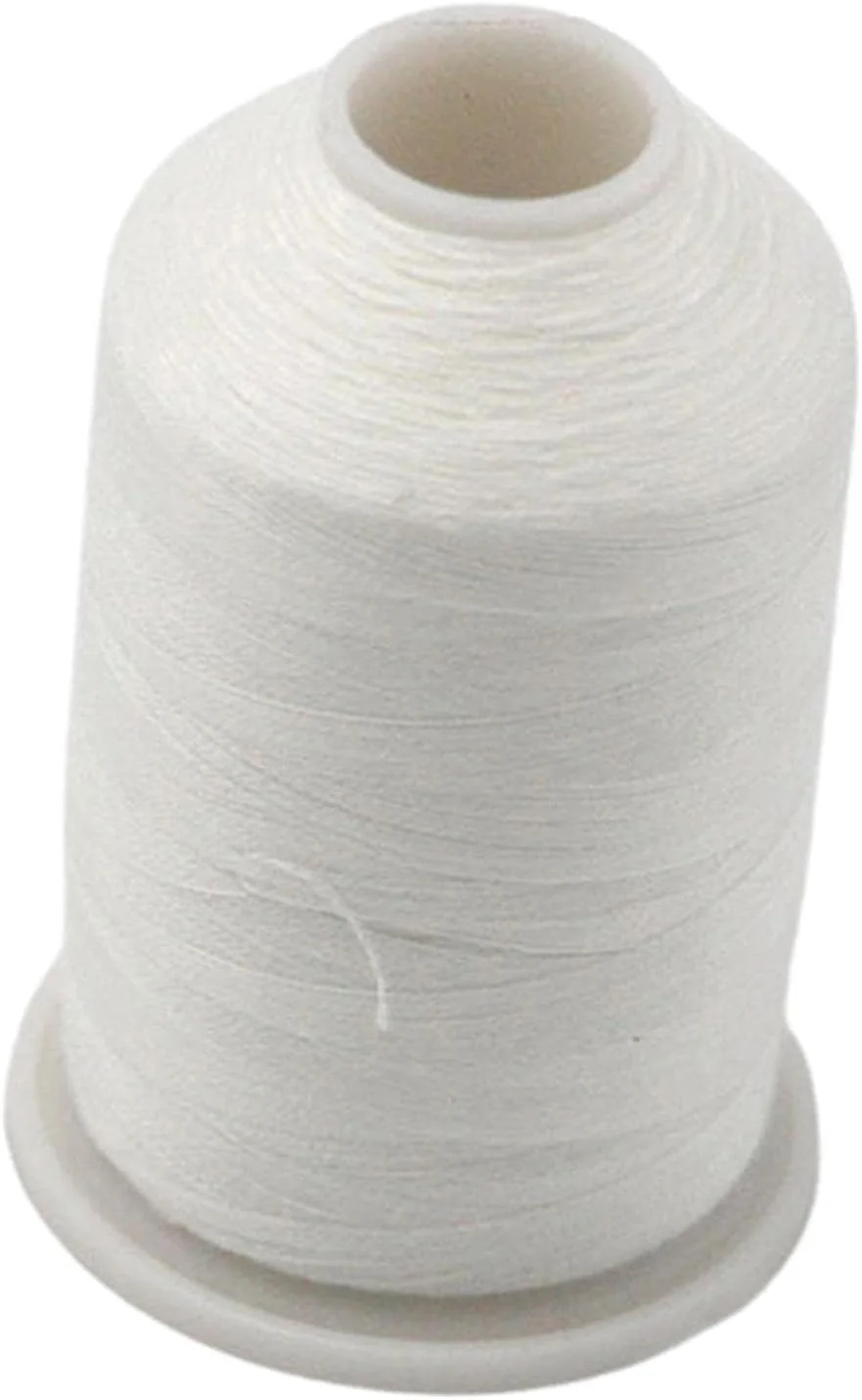 نخ خیاطی محلول در آب سفید 1000 متری 20 درجه سانتیگراد برای ساخت لباس، لوازم چند منظوره، خیاطی لباس DIY