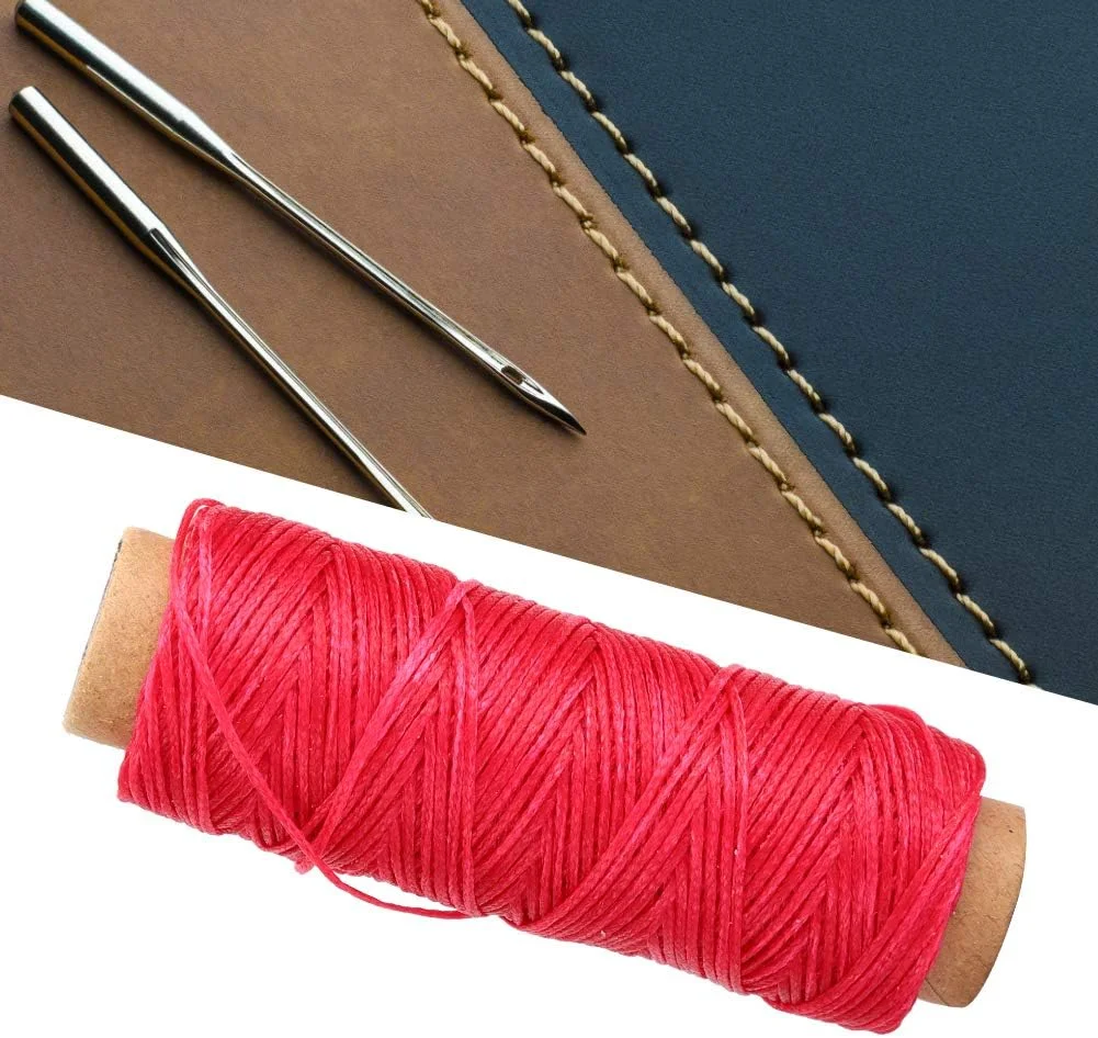 ابزار دوخت دستی DJGvgtf، نخ موم زده حرفه ای با مقاومت سایشی بالا، نخ موم زده 24 رنگ با استحکام مناسب برای چرم دست دوز ابزار دوخت دستی DJGvgtf، نخ موم زده حرفه ای با مقاومت سایشی بالا، نخ موم زده 24 رنگ با استحکام مناسب برای چرم دست دوز