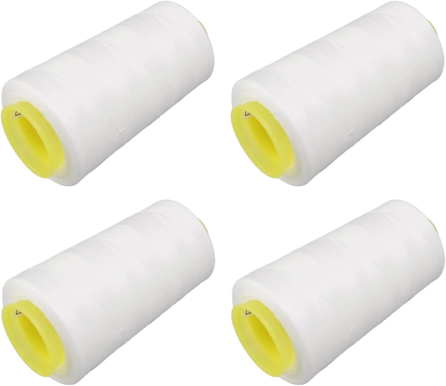 نخ پلی استر Depisuta، نخ سردوز سفید رنگ مقاوم در برابر سایش، مناسب برای لحاف دوزی، دوخت و خیاطی