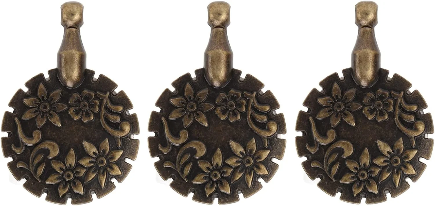 ست 3 عددی نخ‌بر، 4.5 × 3 سانتی‌متر، کارکرد آسان، ایمن، نفیس، طلایی عتیقه، فلزی، نخ‌بر برای خیاطی و بافندگی