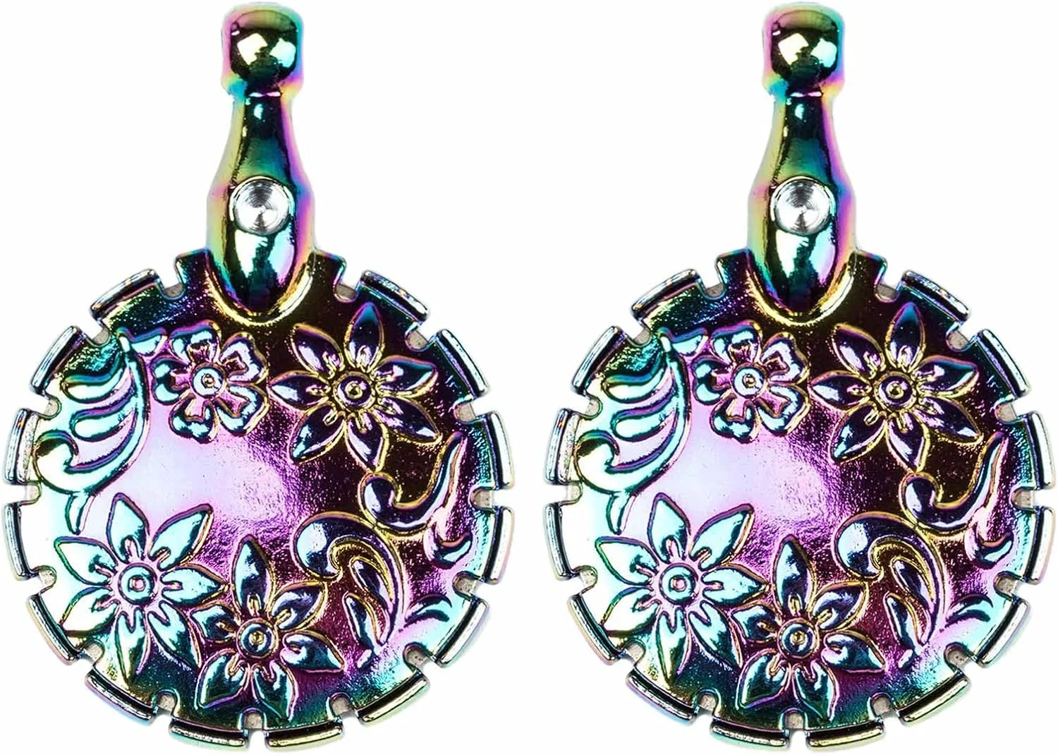 آویز نخ بر 2 عددی، آویز نخ بر فلزی رنگارنگ برای ابزارهای خیاطی DIY