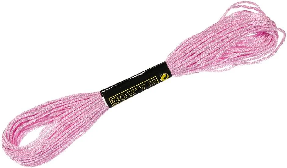 نخ گلدوزی Craft County، رنگ های متنوع - 100% پنبه - بسته 5 عددی - بسته 7 متری