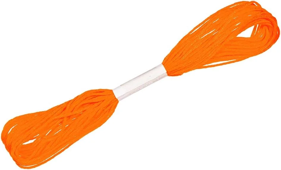 نخ گلدوزی Craft County، رنگ های متنوع - 100% پنبه - بسته 5 عددی - بسته 7 متری