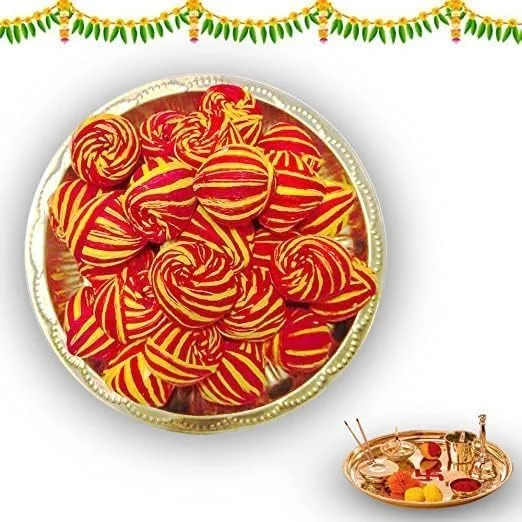 نخ کالاوا مولی راکشا سوترا پوجا کالاوا مولی مقدس پنبه ای شudh Dhaga منطقه خلاقانه (بسته 5 عددی) نخ کالاوا مولی راکشا سوترا پوجا کالاوا مولی مقدس پنبه ای شudh Dhaga منطقه خلاقانه (بسته 5 عددی)