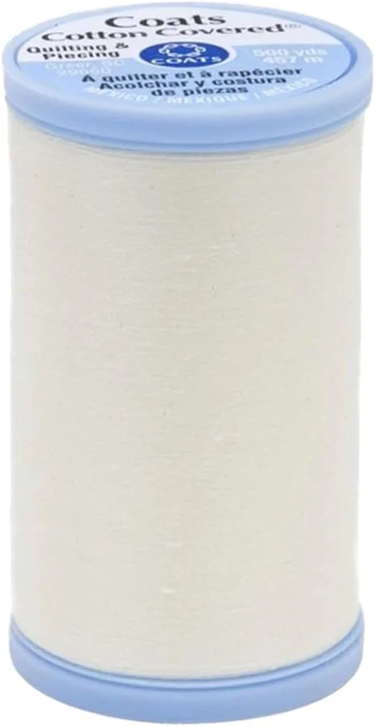 نخ لحاف دوزی و تکه دوزی روکش پنبه ای 457 متری سفید زمستانی 20X15X25 نخ لحاف دوزی و تکه دوزی روکش پنبه ای 457 متری سفید زمستانی 20X15X25