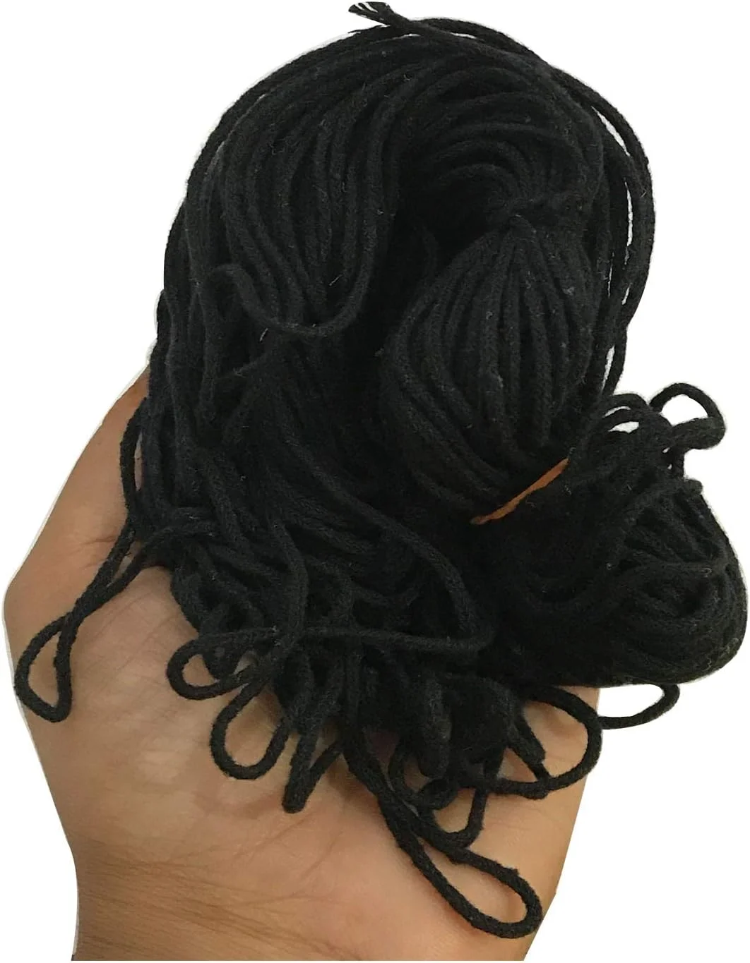 نخ پنبه ای مشکی G&D (ضخامت 1 میلی متر) - کالا دهاگا - نظر - نخ مشکی - کالوا راکشا سوترا - نخ محافظ چشم بد - 30 نخ پنبه ای مشکی G&D (ضخامت 1 میلی متر) - کالا دهاگا - نظر - نخ مشکی - کالوا راکشا سوترا - نخ محافظ چشم بد - 30