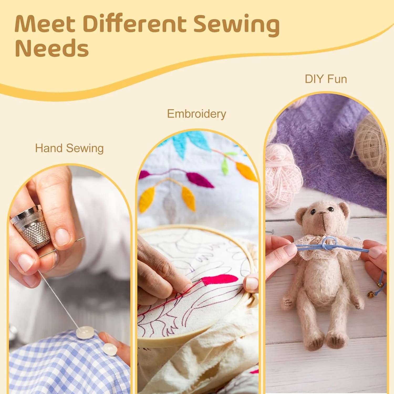 ست نخ خیاطی 72 تکه Coquimbo، 36 رنگ، نخ خیاطی 400 یاردی برای چرخ خیاطی با 36 قرقره همرنگ، نخ سردوز برای چرخ خیاطی سردوز، نخ چرخ خیاطی، ایده آل برای ست نخ خیاطی 72 تکه Coquimbo، 36 رنگ، نخ خیاطی 400 یاردی برای چرخ خیاطی با 36 قرقره همرنگ، نخ سردوز برای چرخ خیاطی سردوز، نخ چرخ خیاطی، ایده آل برای