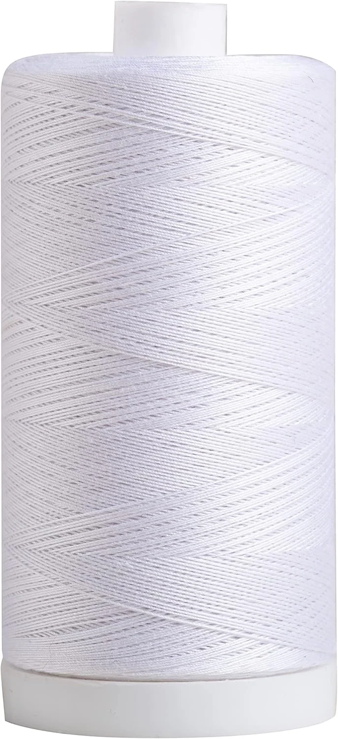 نخ پنبه ای 100% کانکتینگ تردز - قرقره 1200 یاردی (سفید)