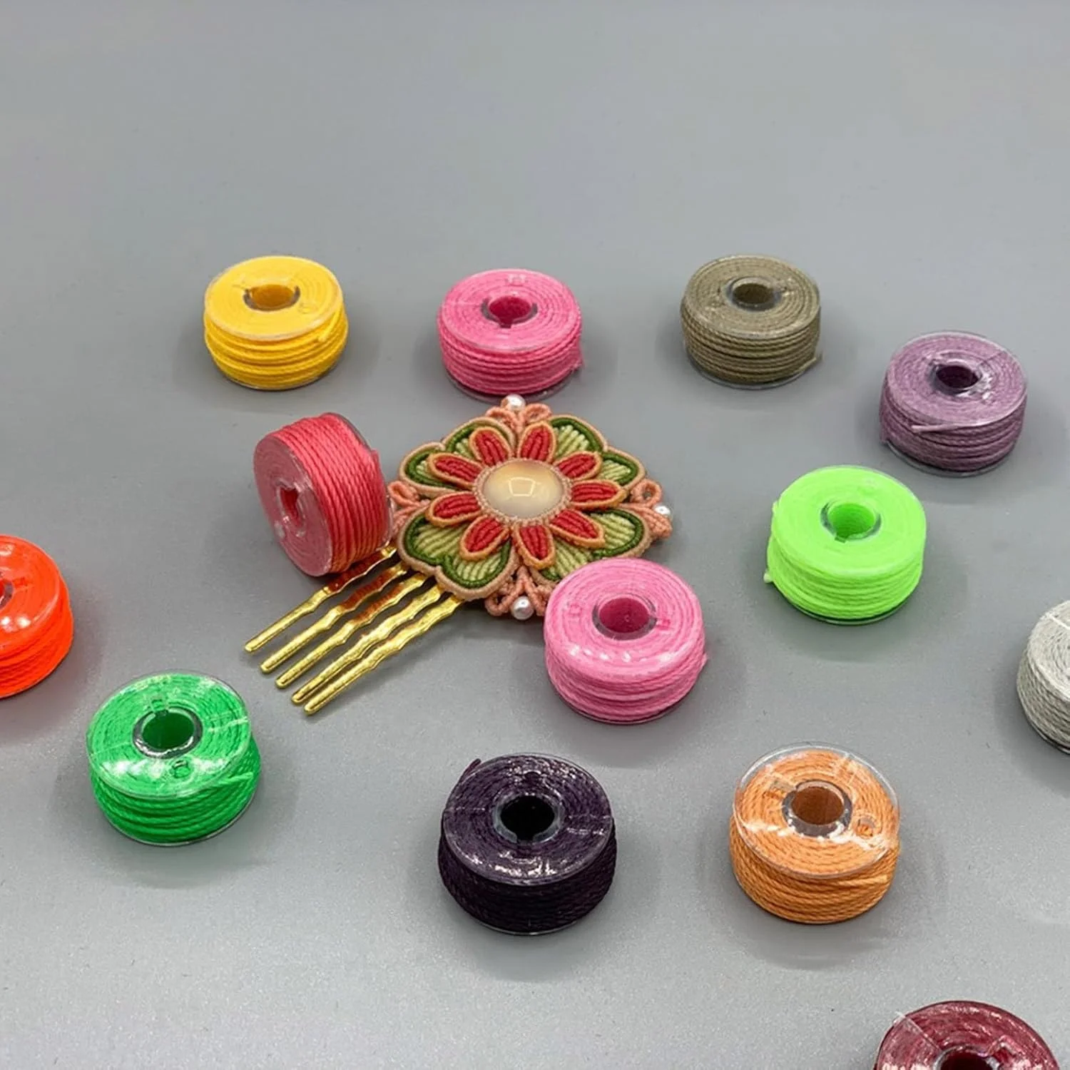 نخ موم زده پلی استر رنگارنگ برای صحافی کتاب، نخ دوخت، مجموعه نخ، لوازم چرمی، بافت پلی استر