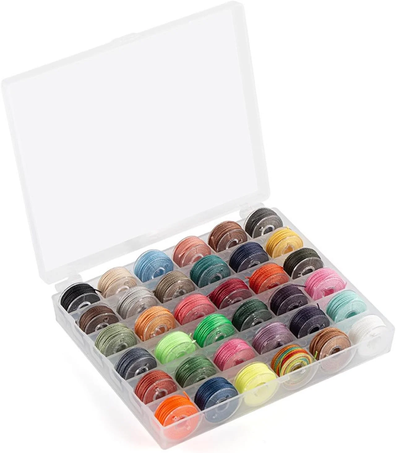 نخ موم زده پلی استر رنگارنگ، نخ صحافی کتاب، مجموعه نخ دوخت، لوازم چرمی، بافت پلی استر