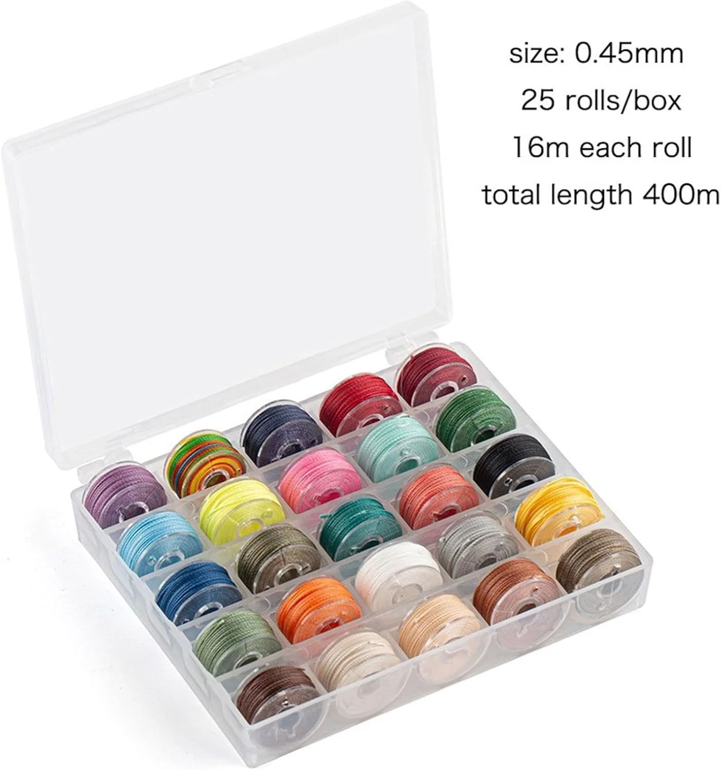 نخ موم زده پلی استر رنگارنگ برای صحافی کتاب، نخ دوخت، مجموعه نخ، لوازم چرمی، بافت پلی استر