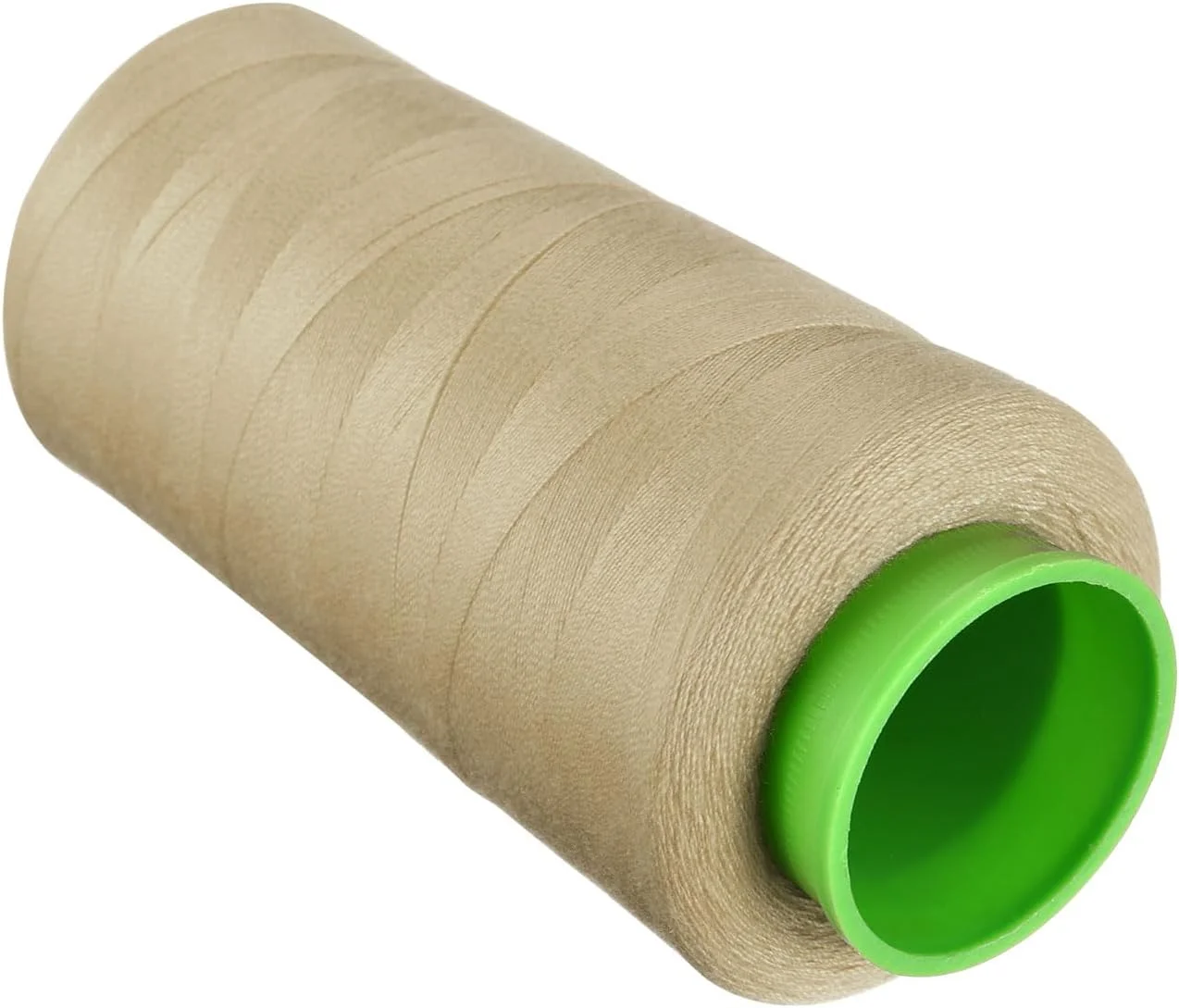 نخ دوخت چرم CoCud، 1500 یارد نخ 20S/2، نخ دوخت پلی استر خاکی - (کاربردها: برای دوخت صنایع دستی چرمی)