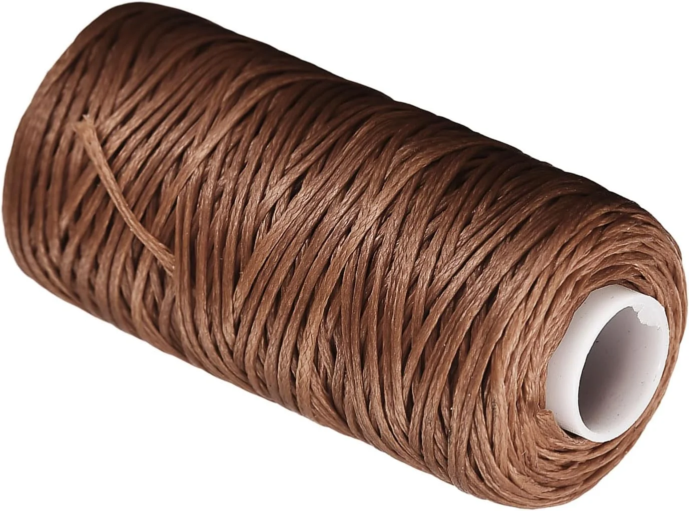 نخ خیاطی چرم CoCud، 55 یارد نخ 150D/1mm، نخ دوخت پلی استر قهوه ای - (کاربردها: برای خیاطی چرم)