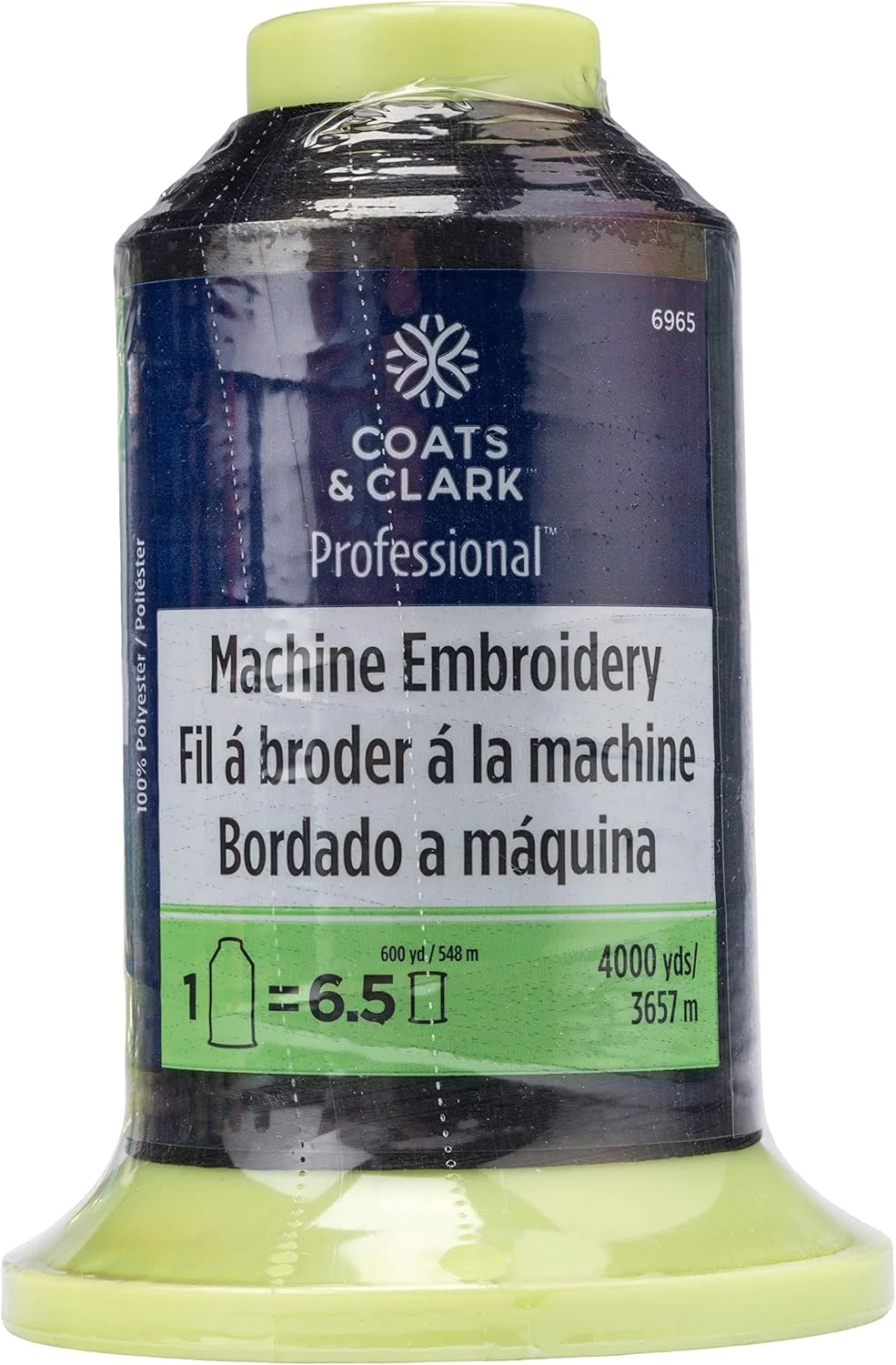 نخ خیاطی مشکی Coats & Clark Inc.