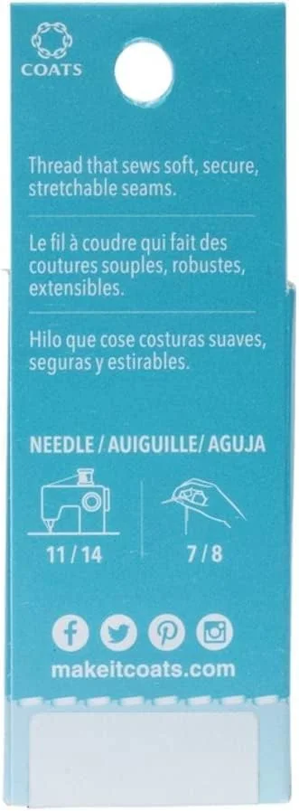 نخ الاستیک کوتس اند کلارک مدل ELOFLEX، سفید، یک سایز